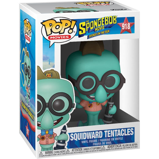Squidward in Camping Gear