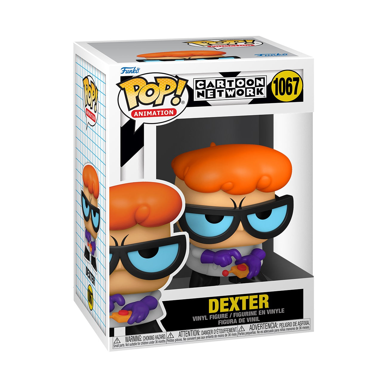 Funko catoon netwerk Dexter with Remote
